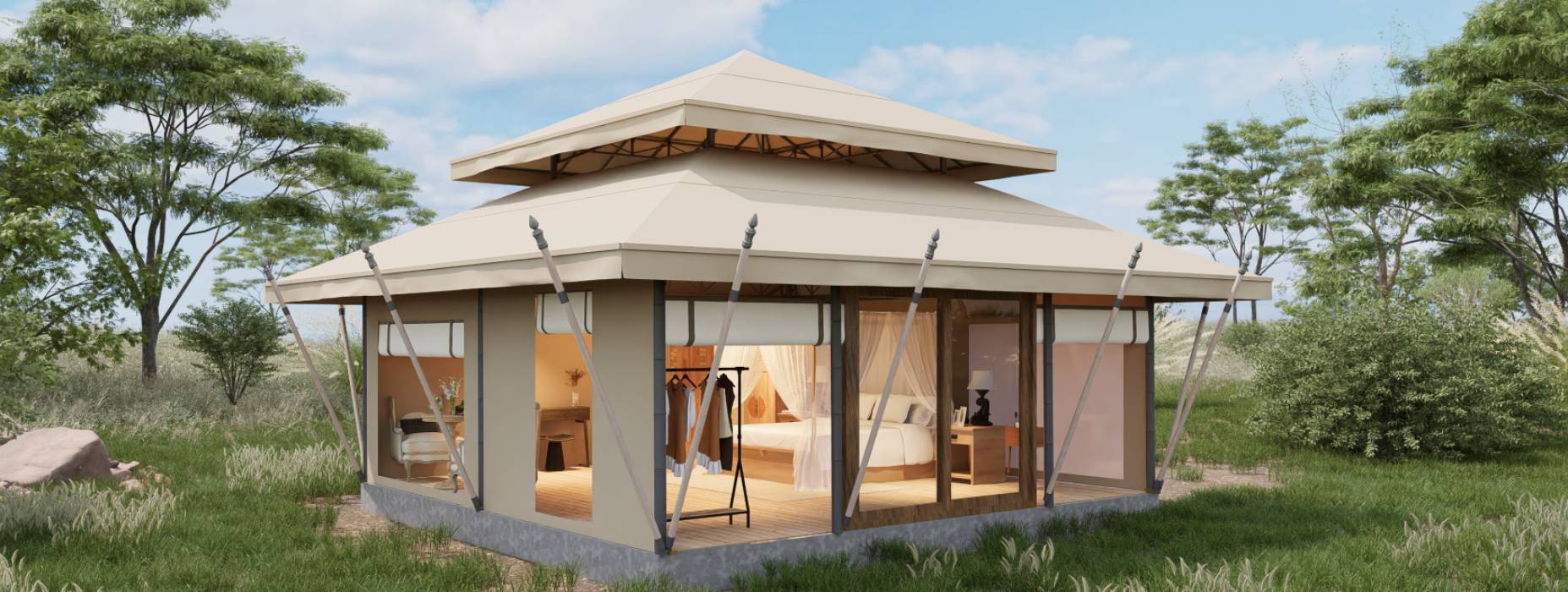 正安县户外野奢帐篷